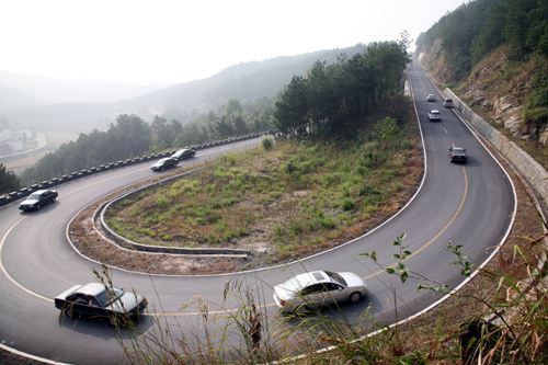 天柱山旅游公路設計